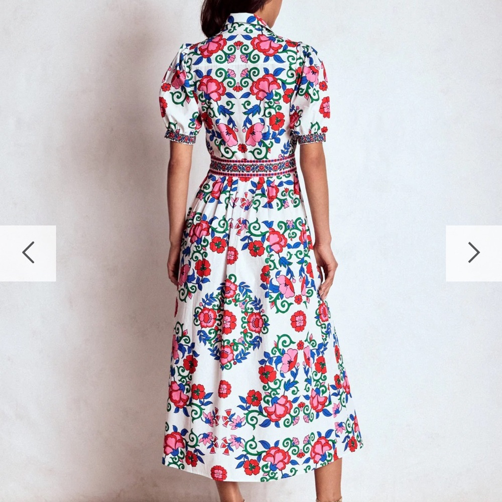 Alexa Maxi Shirtdress NWT - Picture 3 of 8